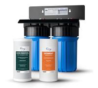 iSpring WGB21B-CPB Whole House Water Filtration System, 2-Stage, 1"