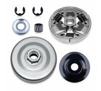 ISQJPVF For sti-hl 11416402001 Clutch Drum Kit .325" MS260/261/271/291 Cvr | For MS260 MS261 MS271 MS291, Clutch Disc Cover, Needle Bearing, E-Clip