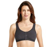 Anita Care 5315X-001 Women's ISRA Black Cotton Non-Padded Non-Wired Support Coverage Mastectomy Full Cup Bra 36C