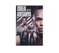 Israel Adesanya Creative Waterproof Decorative Paintings Free of Framing Directly Pasted with Moisture-proof And Anti Fouling Materials Living Room Bedroom Hanging Paintings Artistic Sense Home GiftsU