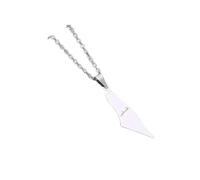 Israel And Palestine Map Pendant Necklaces - Ethnic Pattern Flag Region Israel And Palestine Maps Sweater Chain Charm Hip Hop Trendy Jewelry For Women Men,Silver A Style,50 Cm