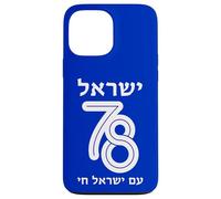 Israel at 78 Hebrew Yom Haatzmaut Israeli Independence Day Case for iPhone 13 Pro Max