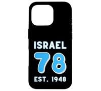 Israel at 78 Hebrew Yom Haatzmaut Israeli Independence Day Case for iPhone 16 Pro