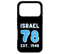 Israel at 78 Hebrew Yom Haatzmaut Israeli Independence Day Case for iPhone 17 Pro