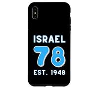 Israel at 78 Hebrew Yom Haatzmaut Israeli Independence Day Case for iPhone XS Max