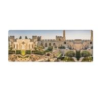 Israel At The Tower Of David Prints Extended Mouse Pad 12x31.5in