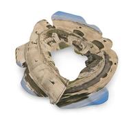 Israel at The Tower of David Scrunchies for Women Big Scrunchie for All Hair Types And Textures No Crease Stylish Hair Ties Elastic Hair Bands Soft Ponytail Holder No Damage Hair Tie