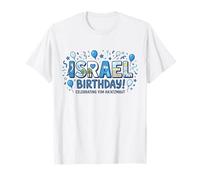 Israel Birthday Celebrating Yom Ha'atzmaut Jerusalem Kids T-Shirt