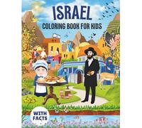 Israel Coloring Book for kids with facts