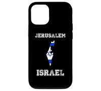 Israel Distressed Flag Jerusalem Pride Case for iPhone 12/12 Pro