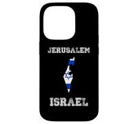 Israel Distressed Flag Jerusalem Pride Case for iPhone 14 Pro