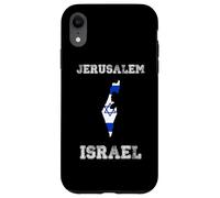 Israel Distressed Flag Jerusalem Pride Case for iPhone XR