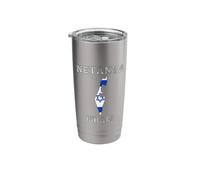 Israel Distressed Flag Netanya Pride Stainless Steel Insulated Tumbler
