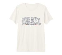 Israel EST 1273 BCE Hebrew Jewish Pride Jerusalem Premium T-Shirt