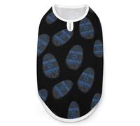 Israel Fag Fingerprint Cute Dog Vest Pet Clothes Sleeveless Shirt