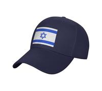 Israel Flag Baseball Cap | High-Performance Trucker Cap | UPF 50+ for Hiking and Road Trips (Moisture-Wicking) Navy