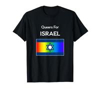Israel Flag Pride - Queers for Israel T-Shirt