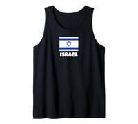 Israel Flag Star of David Nation Pride Souvenir Tank Top