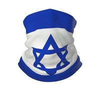 Israel Flag Unisex Tube Scarf Multifunctional Balaclava Quick Drying Magic Headband For Football Outdoor Running