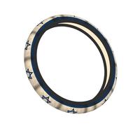 Israel-Flag Universal Neoprene Steering Wheel Cover-High-Elastic, Non-Slip, Breathable Auto Wheel Protector For Car, Suv, Truck, Atv-Durable Interior Accessory For All Seasons 15in