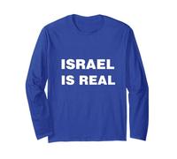 Israel is Real Jewish Pride Jerusalem Day Jewish State Long Sleeve T-Shirt