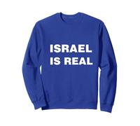 Israel Is Real Jewish Pride Jerusalem Day Jewish State Sweatshirt