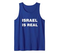 Israel is Real Jewish Pride Jerusalem Day Jewish State Tank Top
