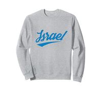 Israel Israeli Flag Colors Jewish Graphic Am Israel Chai Sweatshirt
