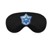 Israel Israeli Flag Sleep Eye Mask Light Blocking Eye Cover Blindfold with Adjustable Strap for Women and Men