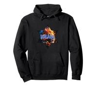 Israel Lion Inside The Star Of David Silhouette Pullover Hoodie