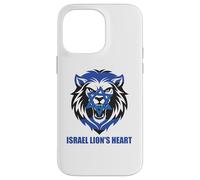 ISRAEL LION'S HEART Flag Star of David Jewish Patriotism Case for iPhone 14 Pro Max
