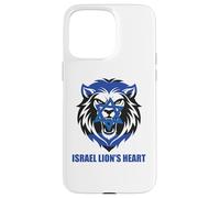 ISRAEL LION'S HEART Flag Star of David Jewish Patriotism Case for iPhone 15 Pro Max