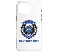 ISRAEL LION'S HEART Flag Star of David Jewish Patriotism Case for iPhone 16 Pro Max