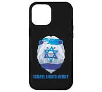 ISRAEL LION'S HEART Jewish Flag and Star of David Support Case for iPhone 12 Pro Max