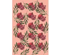 Israel Pomegranate Notebook: Pink Journal with Pomegranates on the Cover | Gift Notebook for Israeli’s, Jews, Kids, Adults, Students, Teachers, Study Supplies | Soft Cover, 120 Blank Pages