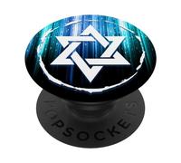 Israel Pop Socket for Phone Expanding Kickstand Jewish PopSockets Swappable PopGrip