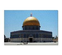 Israel The Dome of the Rock Jerusalem Jigsaw Puzzle 500 Piece Game Artwork Travel Souvenir 52x38CM