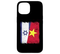 Israel Vietnam Half Flag Israeli Vietnamese History Case for iPhone 15