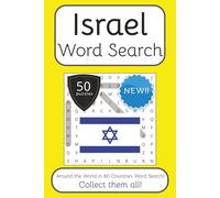 Israel Word Search Book: Words Search With Easy To Read Print about Israel, Travel, Culture and More | 6x9 inches, 100 pages | 50 puzzles. Ideal for ... The World in 80 Countries Word Search Books)