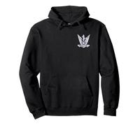 Israeli Air Force Iaf Israel Defence Plaque Round Pullover Hoodie