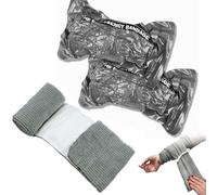 Israeli Bandage 2 Pack, 6 Inch Compression Bandage, Tactical Tourniquet, Vacuum Sterile Trauma Dressing for Emergency Self-Rescue First Aid Combat Wound Care