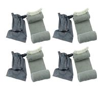 Israeli Bandages, 4PCS 56ft X 4 Inch Nylon Compression Bandage, Portable Emergency Tourniquet for Emergency Wound, First Aid Home Accessory