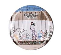 Israeli Barrier Bethlehem Palestine Fridge Magnet Crystal Tourist Souvenir Gift Collection Refrigerator Magnetic Sticker