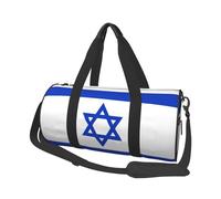 Israeli flag Canvas travel bag, large capacity, can be carried on the shoulder