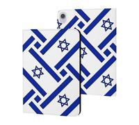 Israeli Flag Cute Tablet Case Unisex Slim Hard Protective Cover Compatible with iPad 9th/ 8th/ 7th