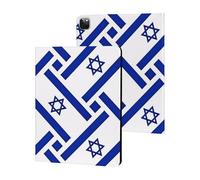 Israeli Flag Cute Tablet Case Unisex Slim Hard Protective Cover Compatible with iPad 9th/ 8th/ 7th