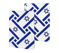 Israeli Flag Cute Tablet Case Unisex Slim Hard Protective Cover Compatible with iPad 9th/ 8th/ 7th