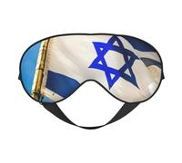 Israeli Flag Print Functionality Outdoor Travel Eye Mask Breathable Camping Meditation Yoga Friendly