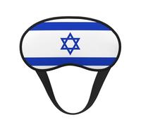 Israeli Flag Print Sleep Mask Soft Cover Eye No Pressure for Sleeping, Eye Masks for Side Sleepers