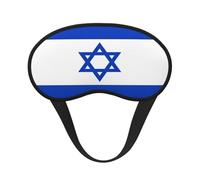 Israeli Flag Ultimate Eye Mask for Sleeping, Soft and Comfortable Eye Mask, Relaxing Zero Pressure Night Blindfold.